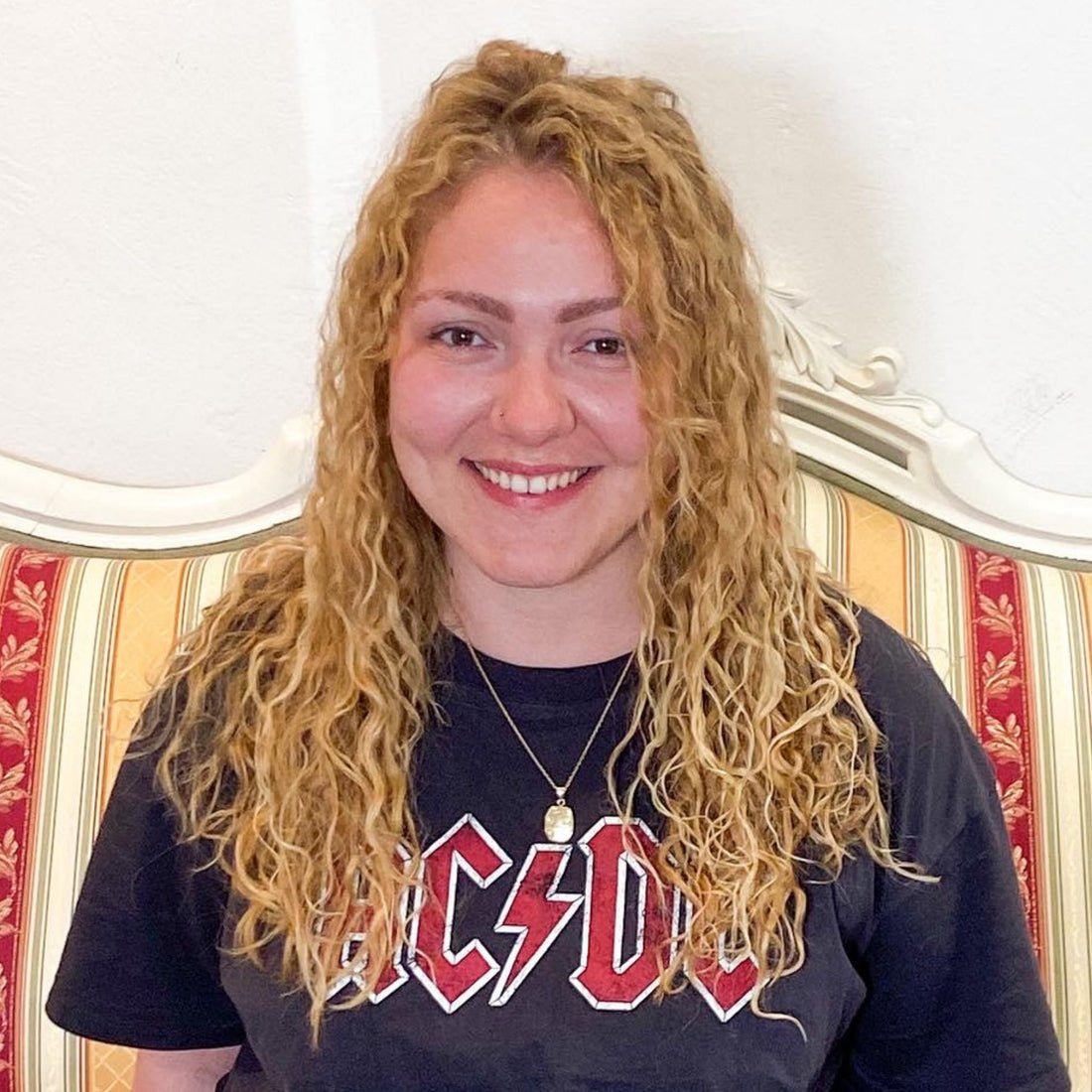 Spiraldauerwelle mit Lilly